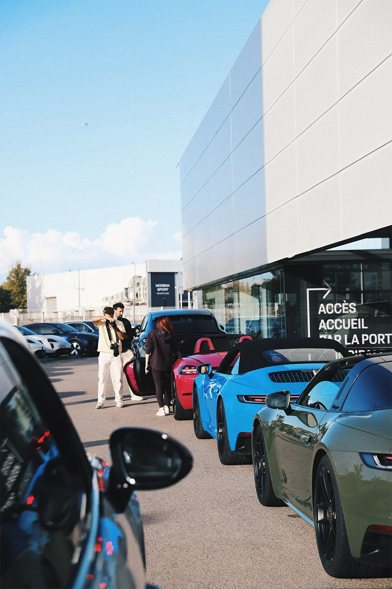 Cours upper pilates club collaboration porshe